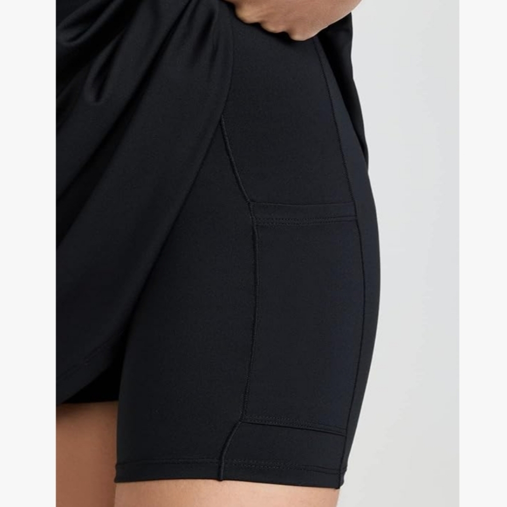 Madewell, MWL Flex Fitness Mini Dress, Black, EUC, Women's S - Picture 16 of 16